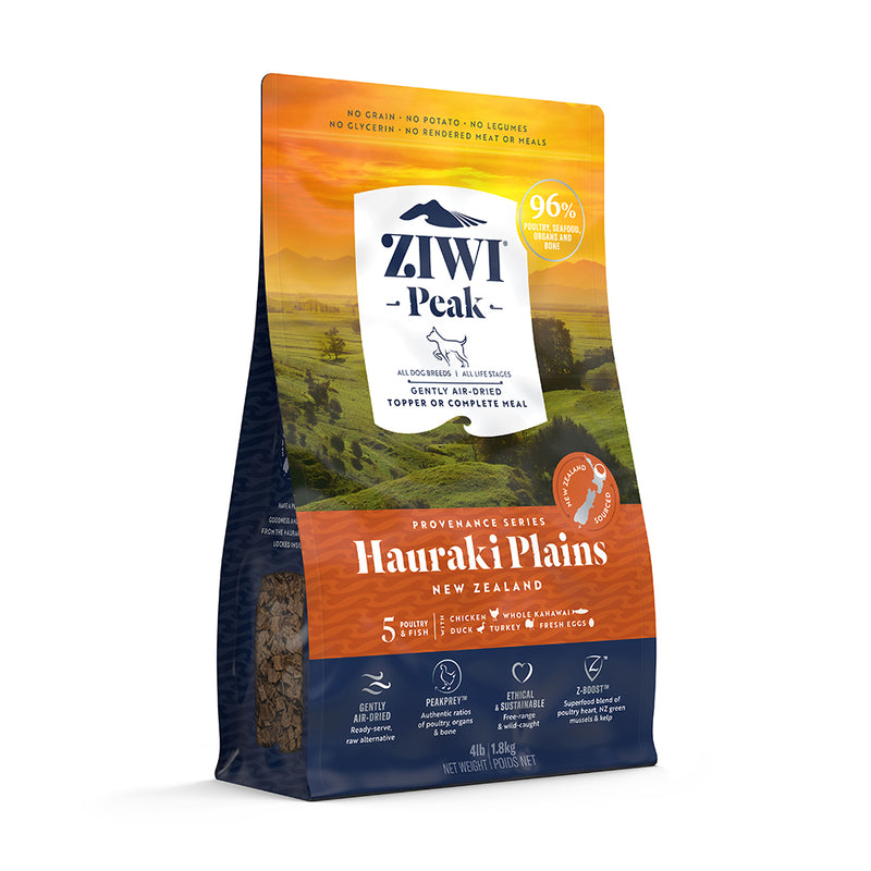 Ziwi Peak Dog Air-Dried Provenance Series Hauraki Plains 1.8kg
