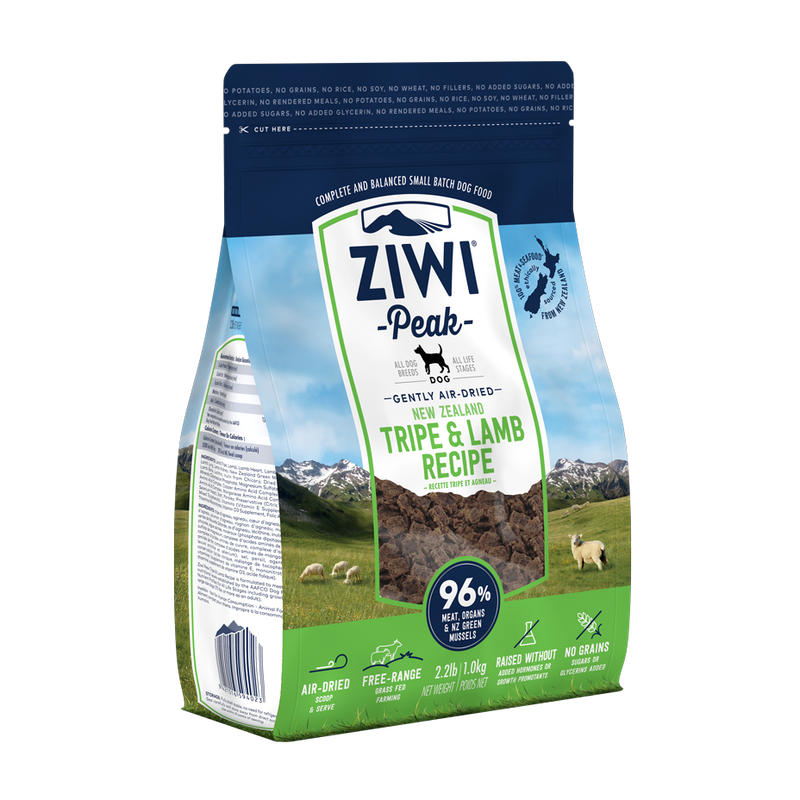 Ziwi Peak Dog Air-Dried Tripe and Lamb 1kg