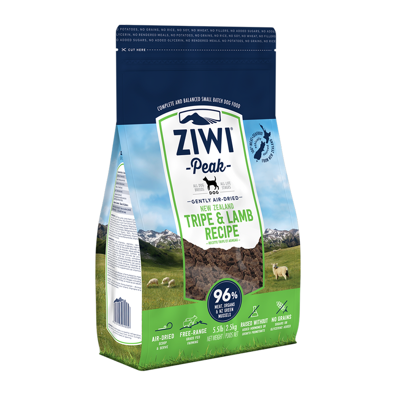 Ziwi Peak Dog Air-Dried Tripe and Lamb 2.5kg