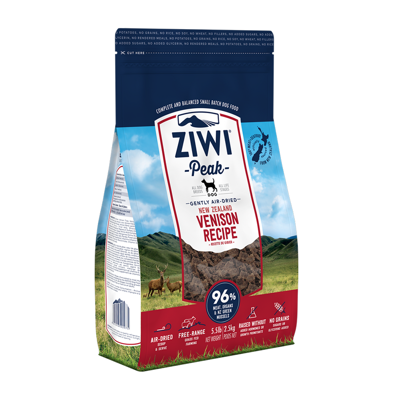 Ziwi Peak Dog Air-Dried Venison 2.5kg
