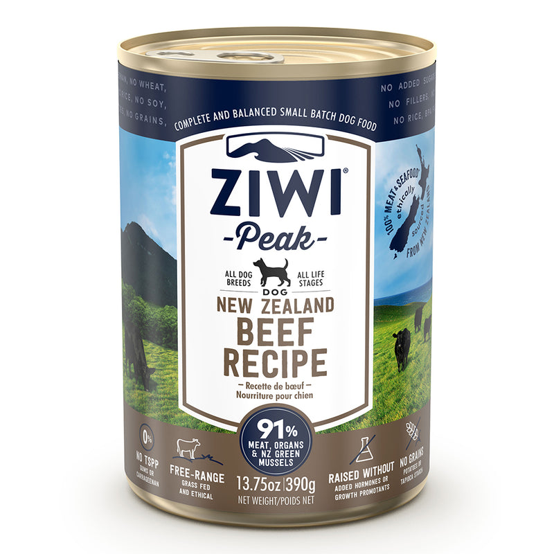 Ziwi Peak Dog Canned Beef 390g