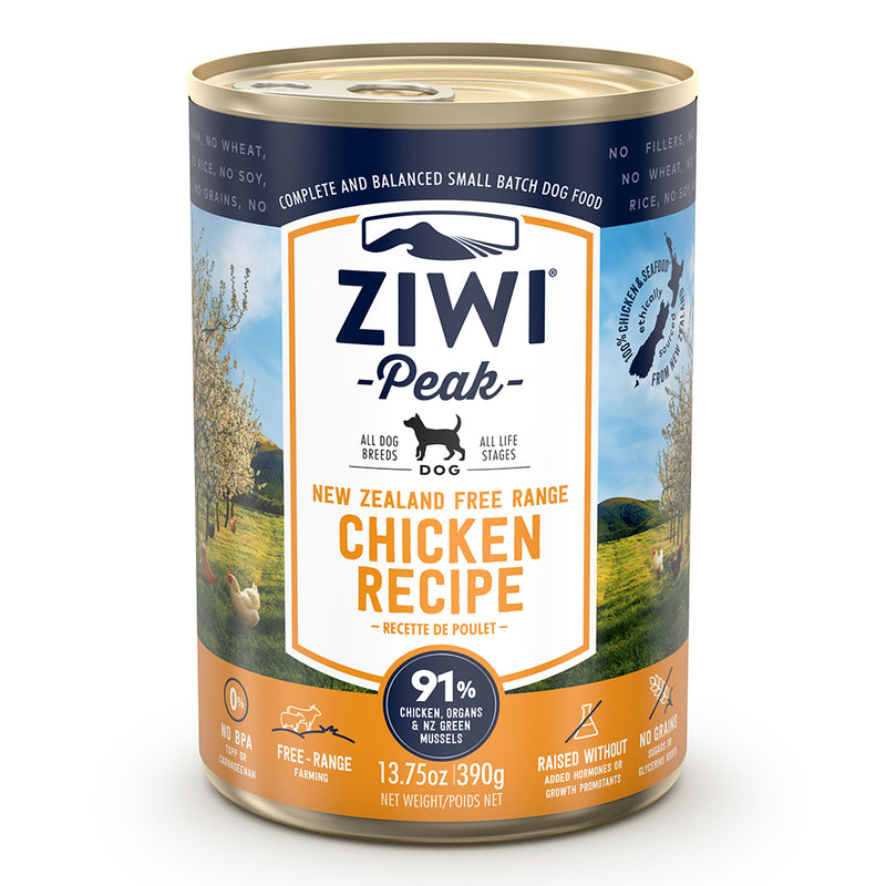 Ziwi Peak Dog Canned Chicken 390g