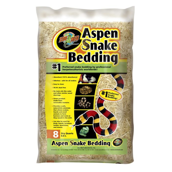 Zoo Med Aspen Snake Bedding 8.8L