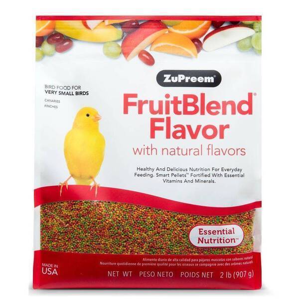 Zupreem Fruitblend for Extra Small Birds 2lb