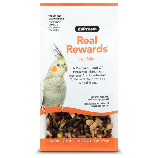 Zupreem Real Rewards Trail Mix for Medium Birds 170g