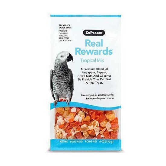 Zupreem Real Rewards Tropical Mix for Large Birds 170g