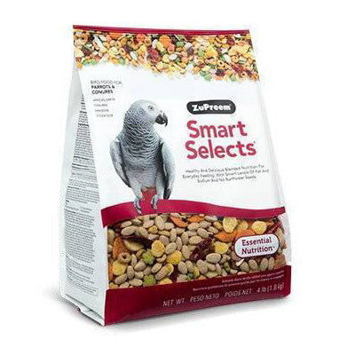 Zupreem Smart Selects for Parrots & Conures 4lb
