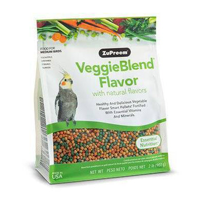 ZuPreem VeggieBlend for Medium Birds 2lb