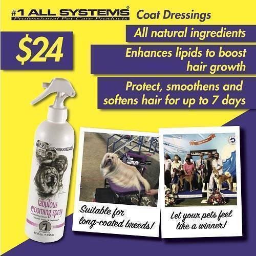 #1 All Systems Fabulous Grooming Spray 12oz