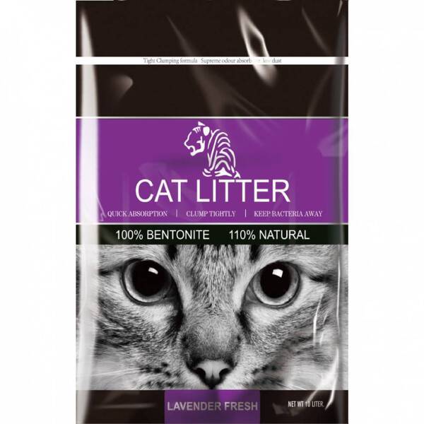 Tiger Pet Clumping Cat Litter Lavender Fresh 10L